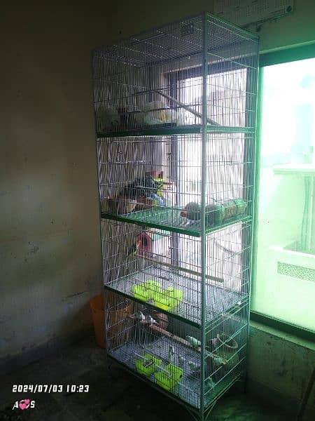 birds cage 4 racks. 0
