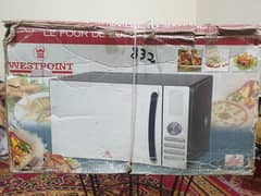 westpoint 30litter new microwave for sale