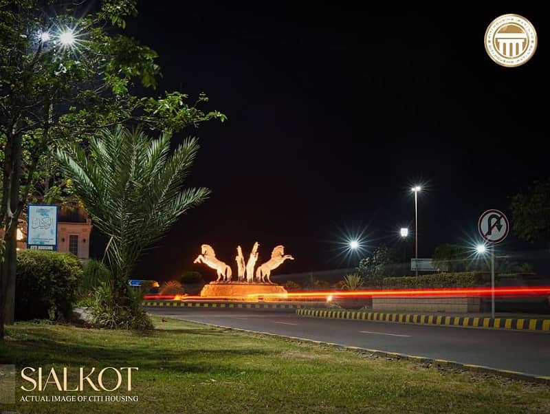 40 Marla Plot Available for Sale City Housing Block B Sialkot 6