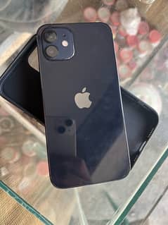 iPhone 12 Black Colour 10 by 10 All Ok 64Gb 99% Health WhatsApp 0