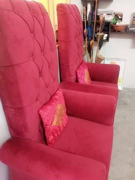 sofa set, single sitter two sofa's available 1