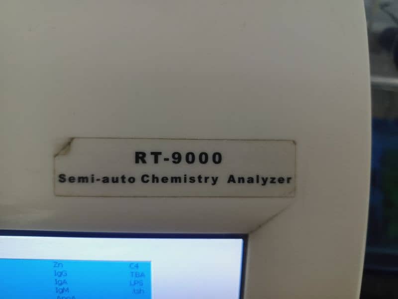 Chemistry Analyzer RT 9000 2