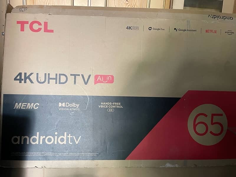 TCL led 4K Ultra Hd for sale conditions 10 by 10 9