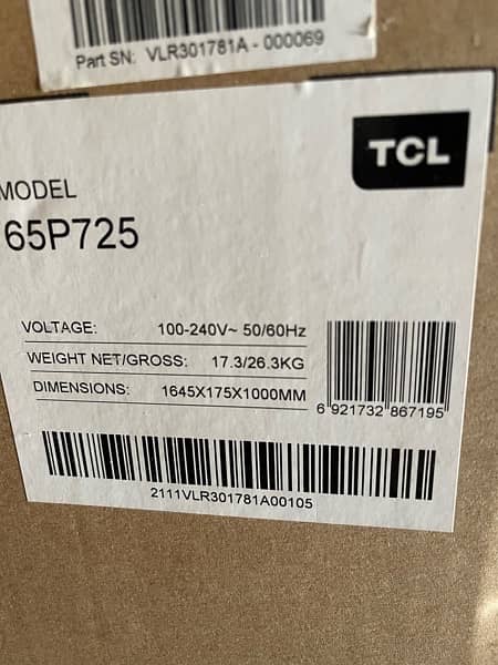 TCL led 4K Ultra Hd for sale conditions 10 by 10 12