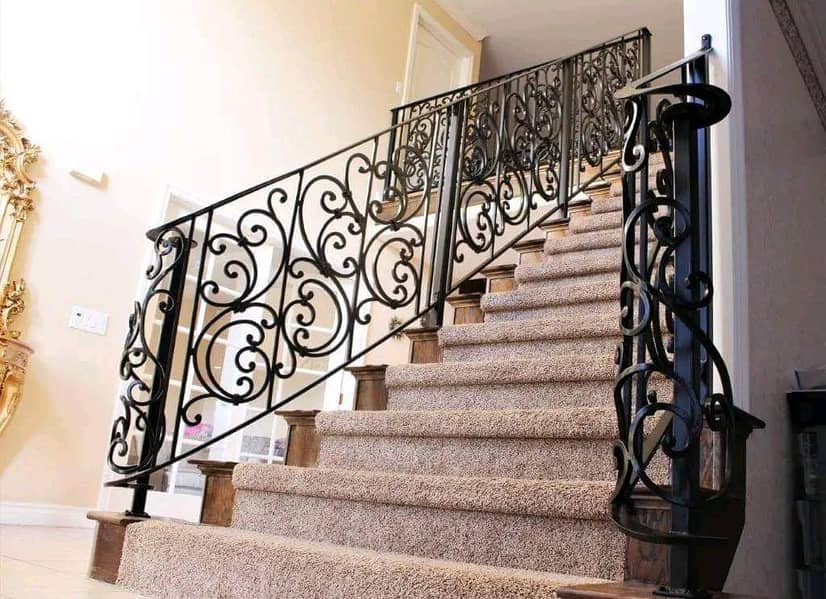 All type of iron and steel furniture decorations windows gates etc 8