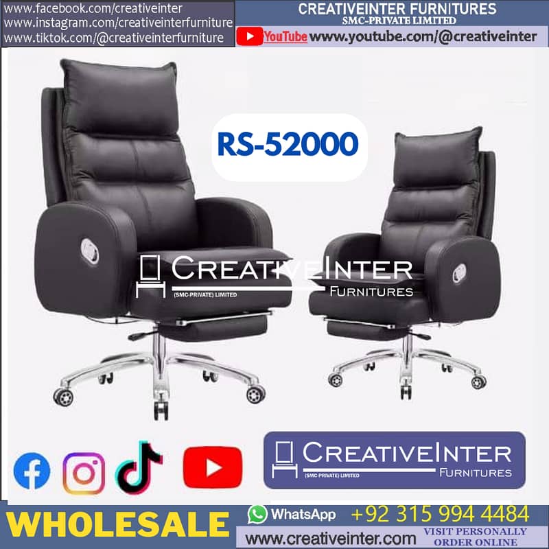 Office Chair Gaming Study Computer Ergonomic Table L Shape Desk 17