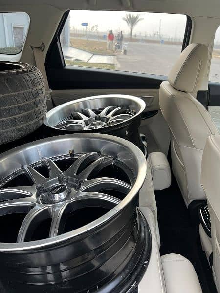 18 inch work wheels for sale with tyres 1