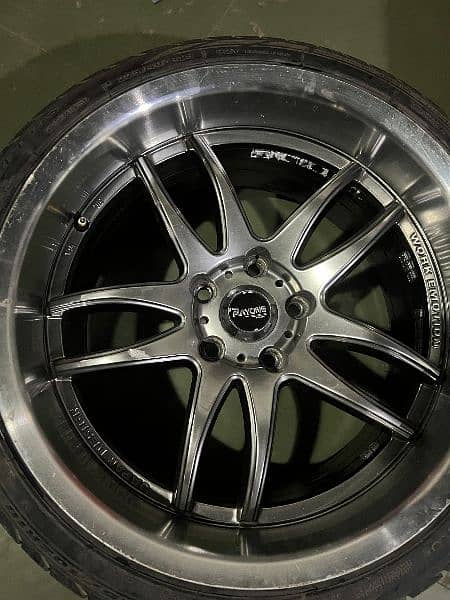 18 inch work wheels for sale with tyres 2