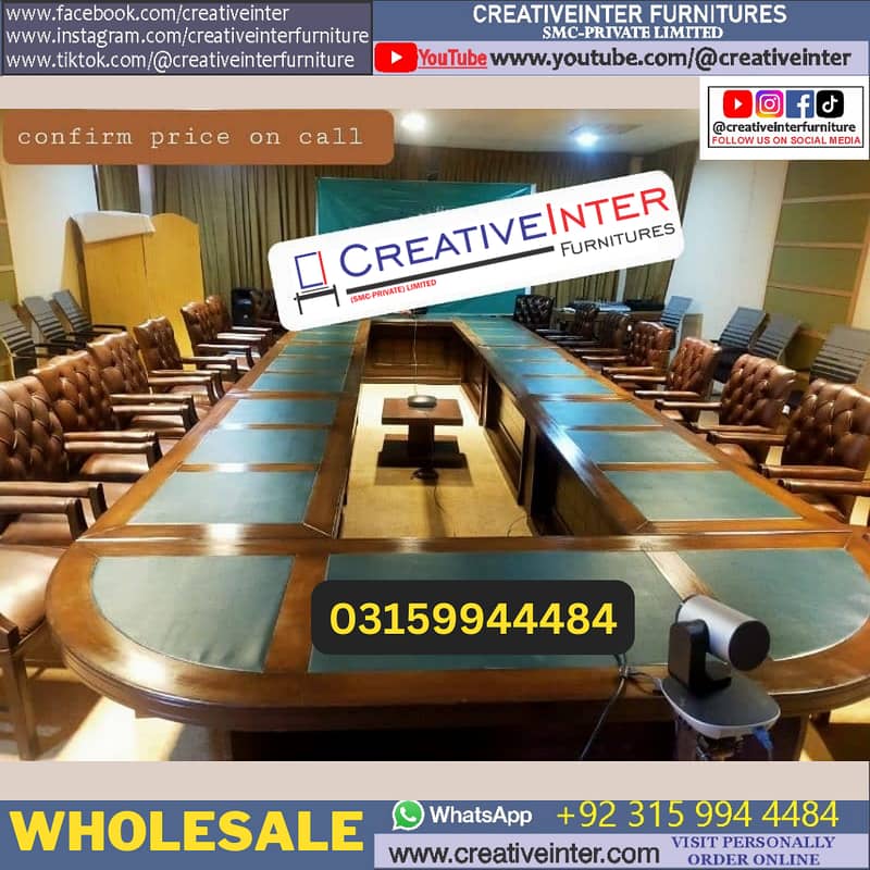 Office Workstation Meeting Conference Table Chair Executive L Shape 13