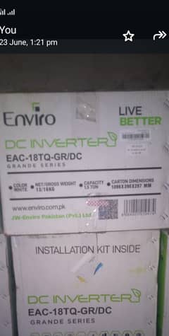 New Enviro AC urgently for sale 0