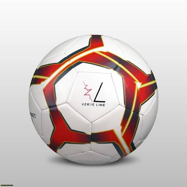 VerveLine Football in Red Colour Good Quality 2