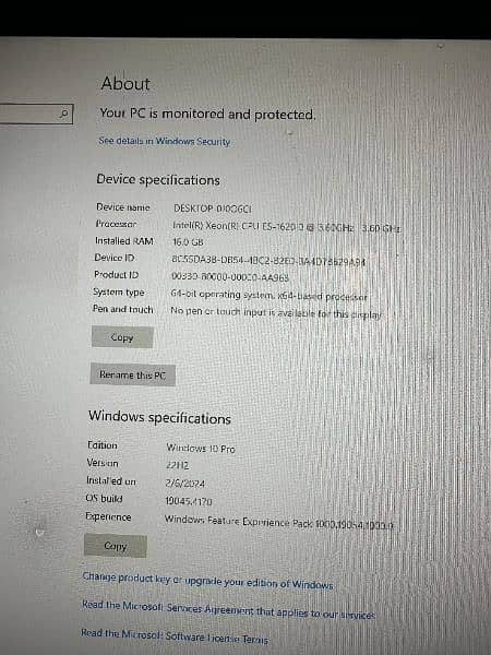 Gaming PC Xeon E5 With Complete Offer. 11