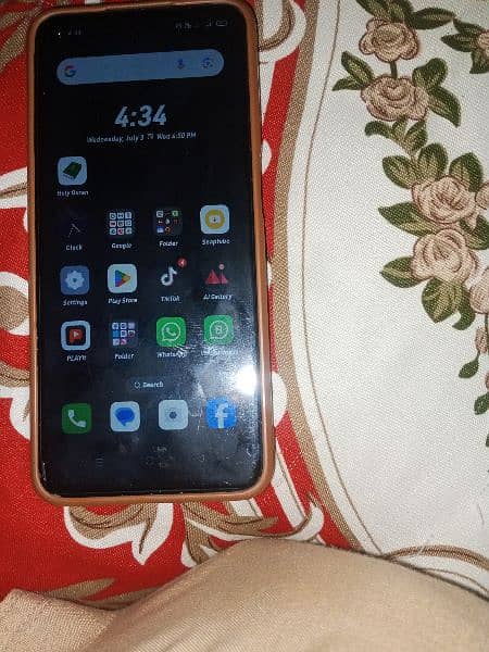 oppo a54 4 128 one handed used no any fult  with box and charger 5