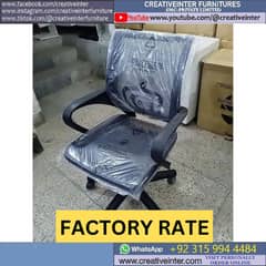 Office Executive Chair Ergonomic Mesh Revolving Study Computer Table