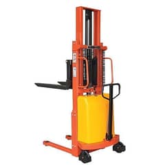 Semi Electric Stacker/lifter/pallet lifter/5 to 8 ft/forklifter