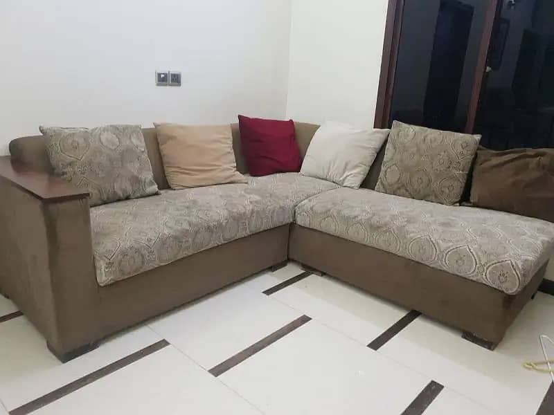 7 seater sofa set / L shape sofa set for sale in karachi 1