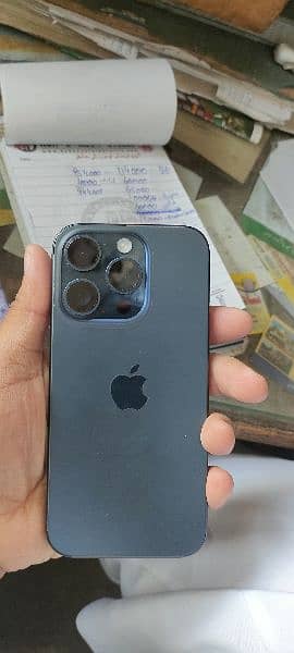 iphone 15pro 256GB Blue colour 100% Betry 16 Sycle 2