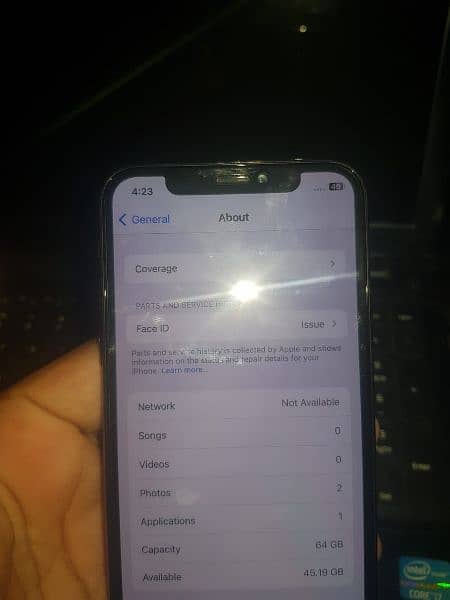 iphone x 64gb factory unlock face id issue Non Pta 7