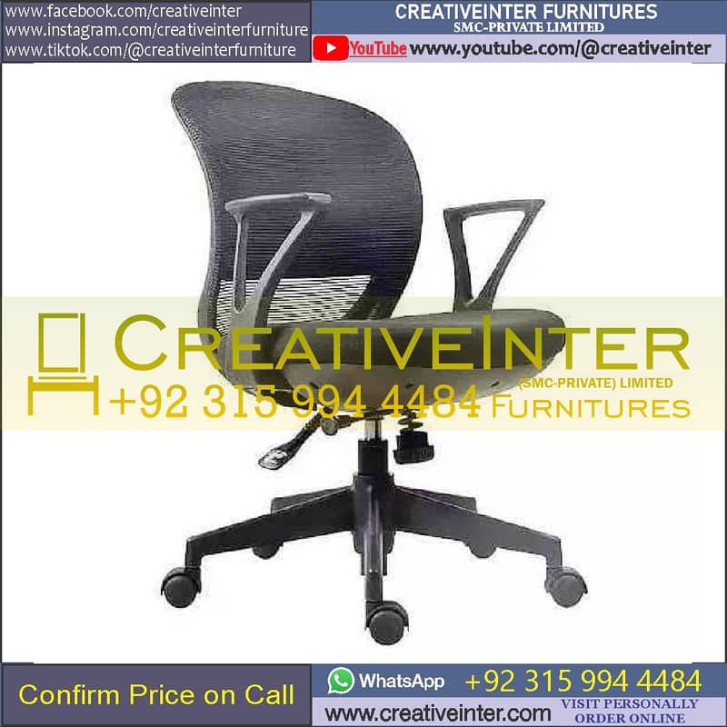 Office Chair Executive Manager Desk Study Table Workstation Meeting 15