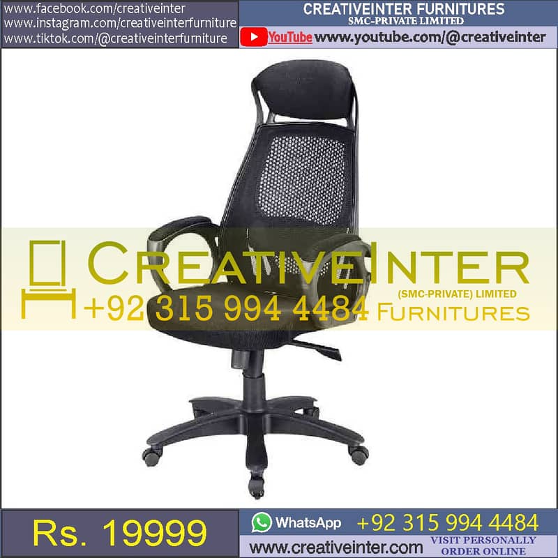 Office Chair Executive Manager Desk Study Table Workstation Meeting 16