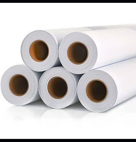 Plotter Paper Rolls Coated Inkjet Photo Matt Glossy Offset 1