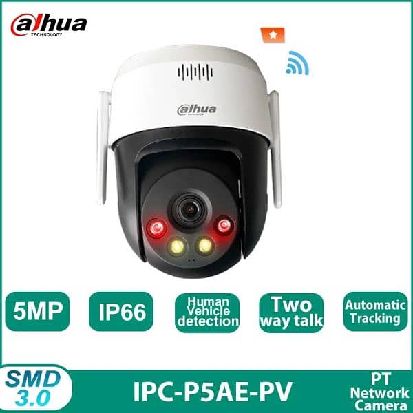 DAHUA PICO A2 (5MP) WIFI WIRELESS CCTV CAMERA FOR OUTDOOR 0