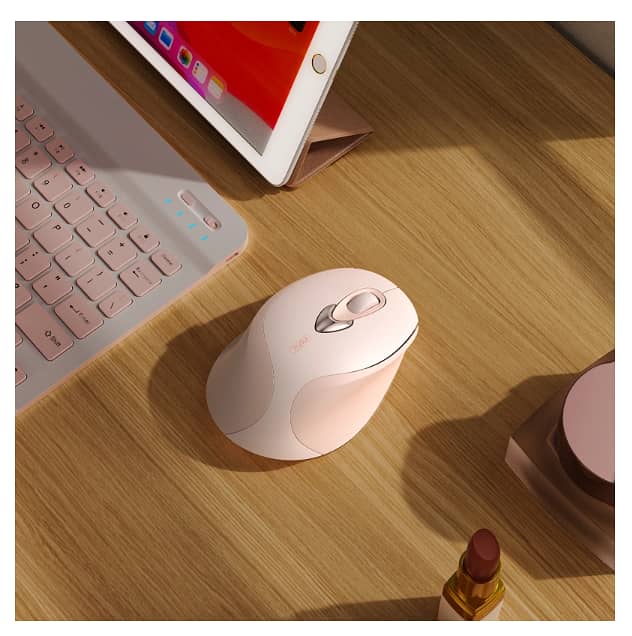 INPHIC 2.4G USB Wireless M8 Mouse Light Pink 1