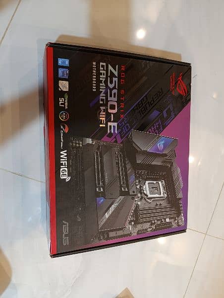 Brand New Asus Z590-E Gaming Motherboard 0