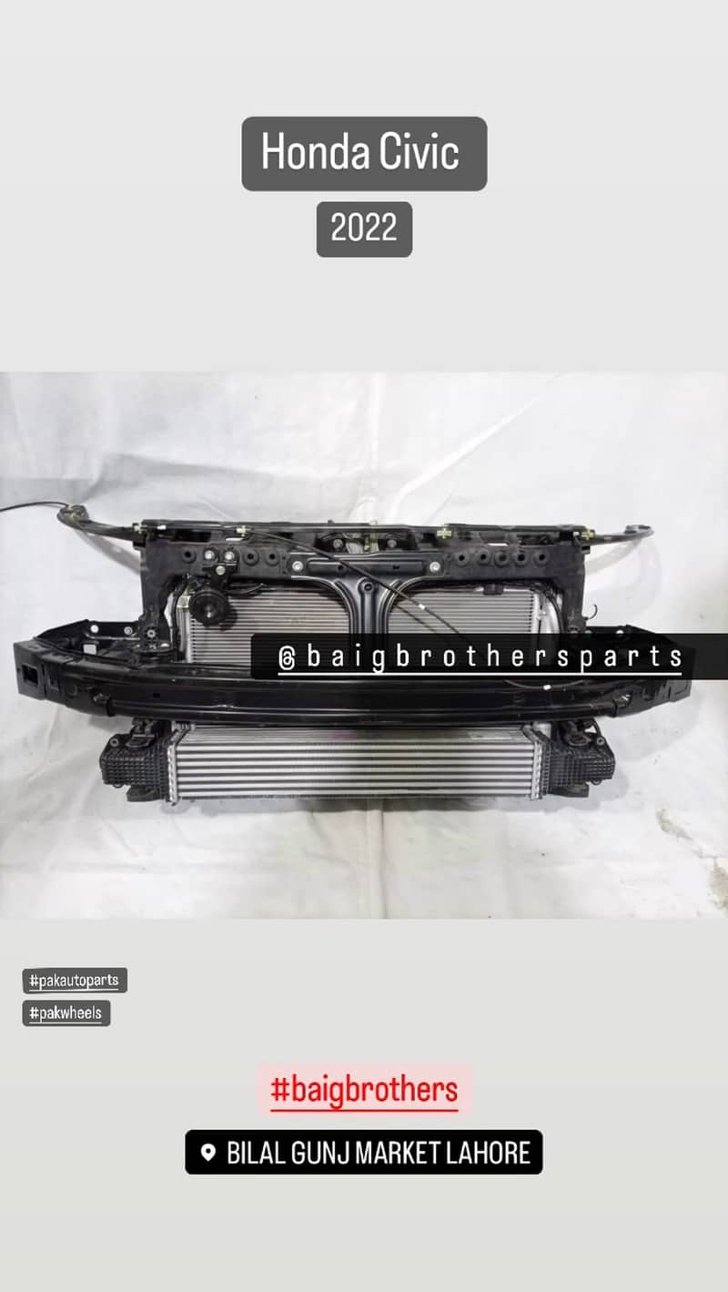 Honda Civic City Sportage Picanto MG HS H6 Headlight Bonet Grill Door 1