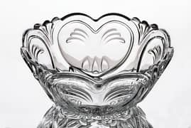 High Quality Glass Large Bowl KOKAB ( Isfahan Glass )