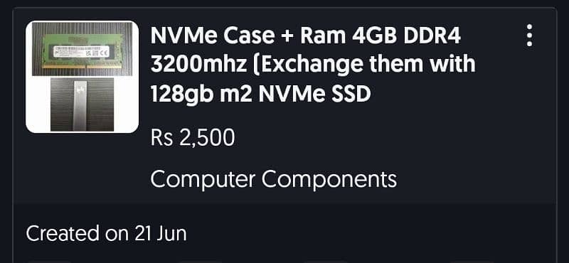Case for NVMe m2 ssd for External use USB 3.1 (Price is final) 7