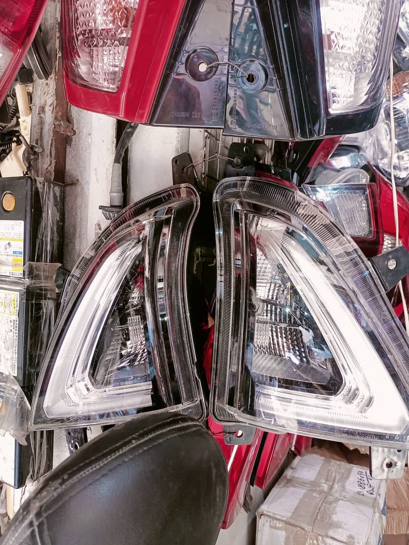 Honda City Bonnet Bumpers Grills Head Lights Side Mirrors 12