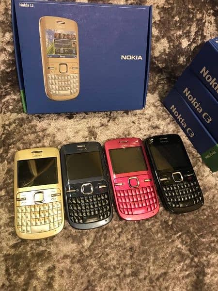 NOKIA C300 QUERTY KEYBOARD PINPACK 6