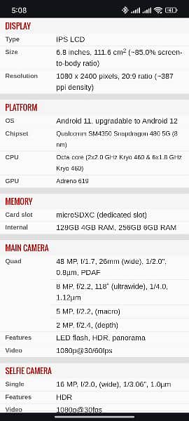 Motorola Moto G Stylus 5g (Non PTA) 4