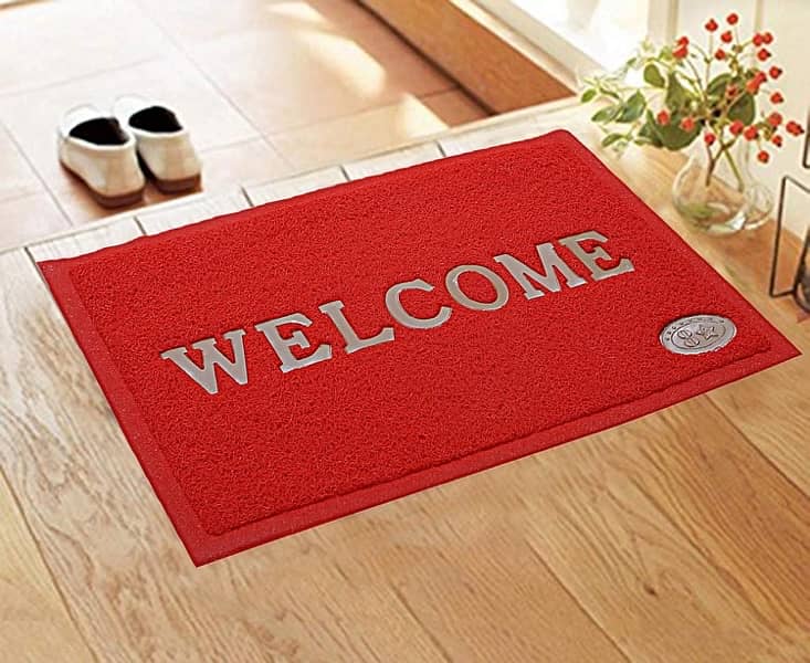 welcome doormat - anti slip - 38x58 1