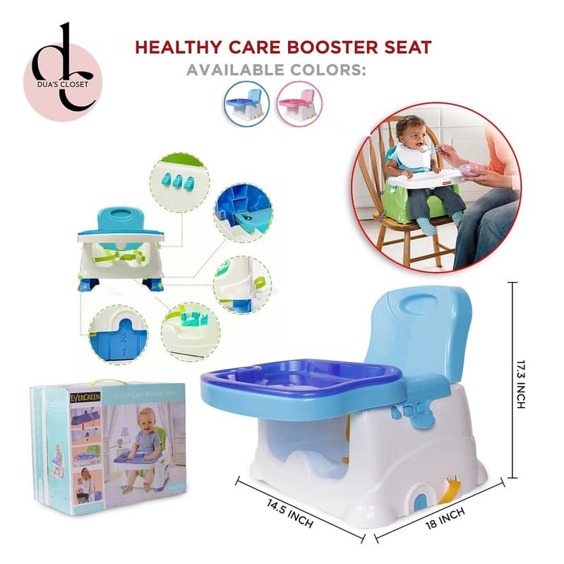 Toddler Infant Baby Feeding Dining Chair Health Care Booster Foldable 0