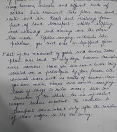 handwriting assignment work 0