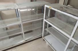 Iron Counter And Iron Shelves For Sale