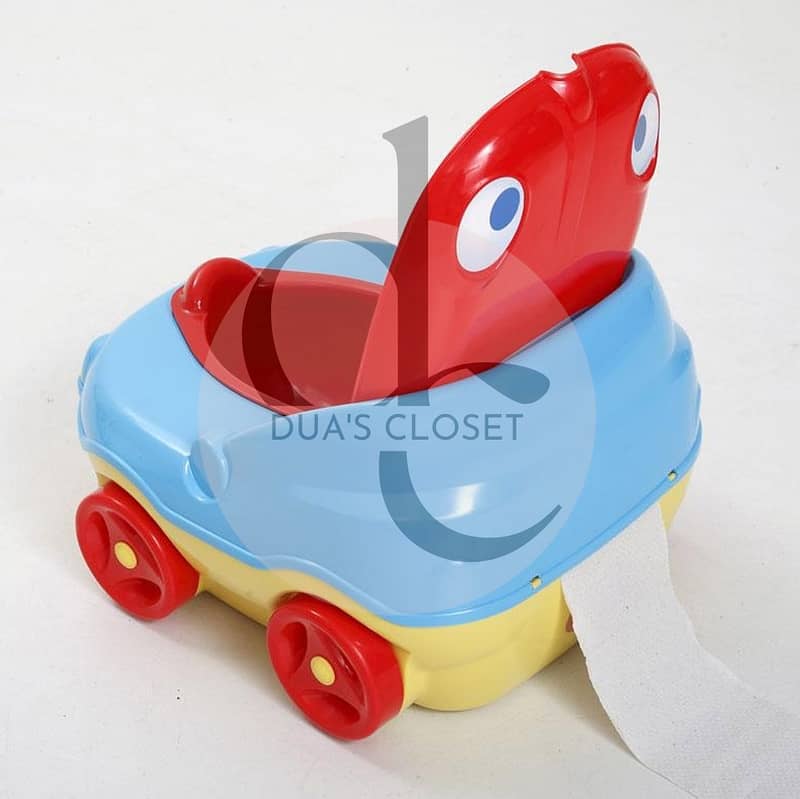 Baby Potty Seat Trainer Chair Car Style Multicolor 1