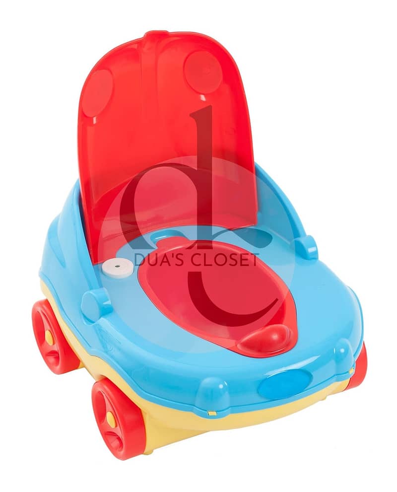 Baby Potty Seat Trainer Chair Car Style Multicolor 3