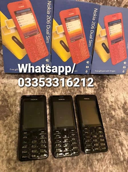 NOKIA 206 DUAL SIM PINPACK 0