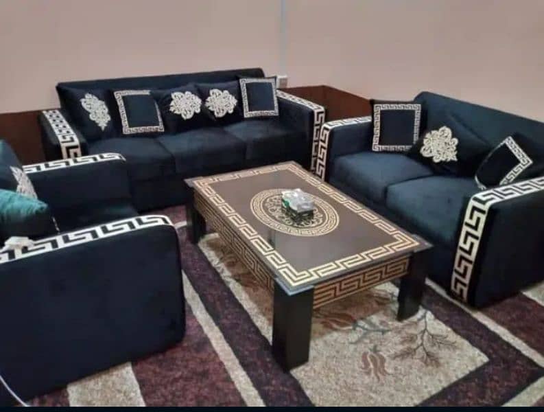 sofa set,6 seater sofa set,master molty foam poshish, furniture 18