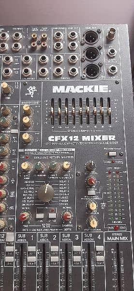 Mickie CFX 12 Channel Console, 4