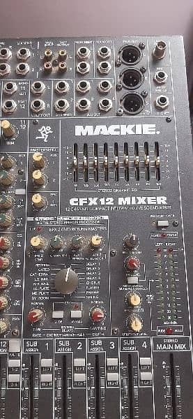 Mickie CFX 12 Channel Console, 5