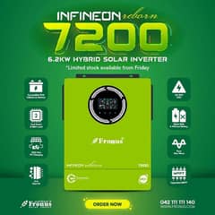 Fronus Infineon 7200 6.2 kW Hybrid Solar Inverter