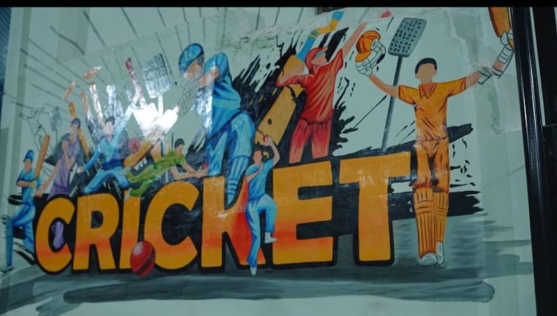 Indoor Cricket Setup for Rent In North Nazimabad Block L 5