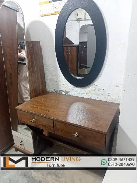 Stylish Console table iron legs with mirror 13