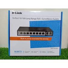 D-LINK DES-F1010P-E 8+2 POE SWITCH