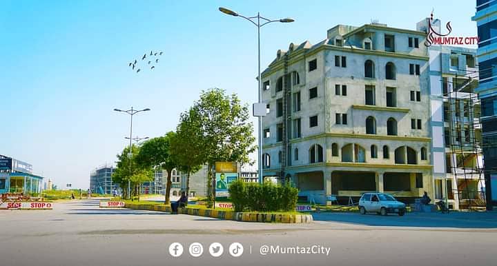 8 Marla Prime Location Plot For Sale in Mumtaz City islamabad 1
