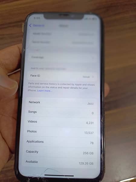 iphone x 256 gb pta approved jet black 6